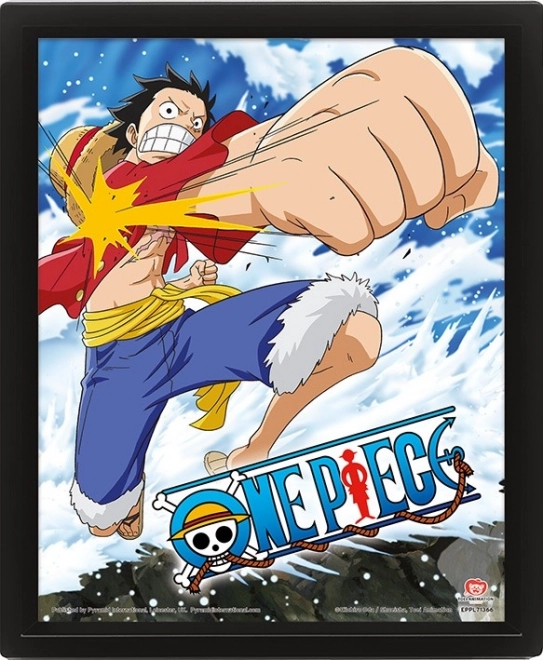 3D Bild One Piece Gum Gum Pistol