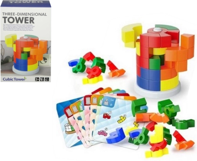 Bausatz Turm – logisches Puzzle für Kinder