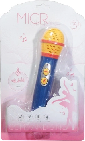 Buntes Kinder-Mikrofon mit Licht und Musik