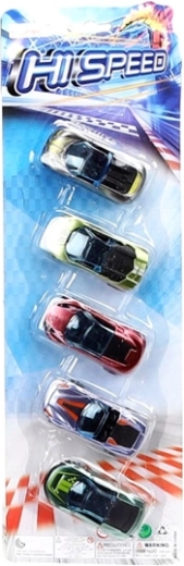Set mit 5 Sportautos im Blister