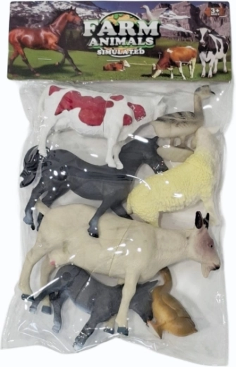 Set mit Bauernhoftier-Figuren