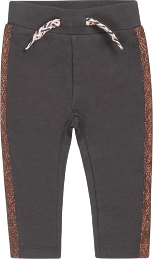 Dirkje Mädchen-Jogginghose dunkelgrau, Gr. 56