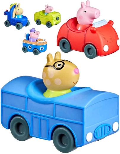 Hasbro Peppa Pig Mini-Fahrzeug mit Figur (verschiedene Varianten) – 1 Stück