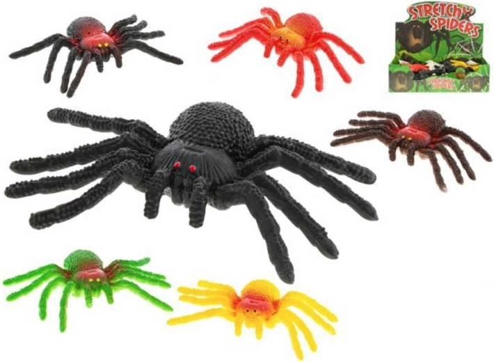 Dehnspinne aus weichem Kunststoff 14 cm - 1 Stück