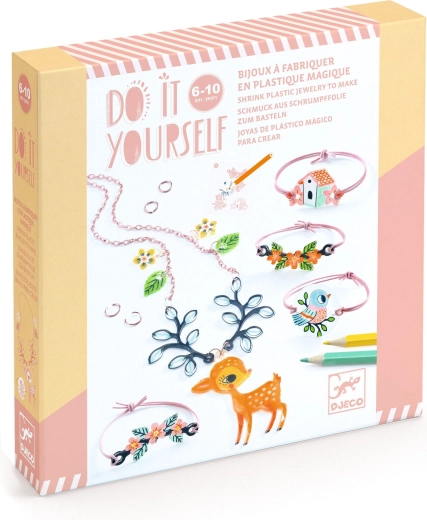 Djeco DIY-Set zur Schmuckherstellung – Tiere