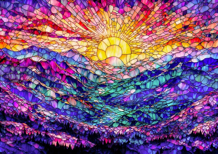 Enjoy Puzzle Ein weiterer wunderschöner Sonnenaufgang 1000 Teile