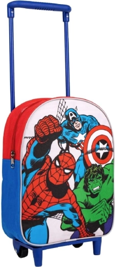 Cerdá Kinder-Reiserucksack mit Rollen Avengers 29 cm