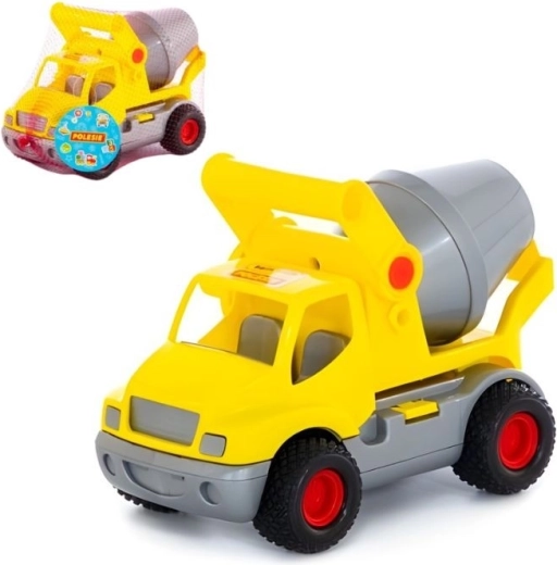 Kinder-Betonmischer ConsTruck Gelb