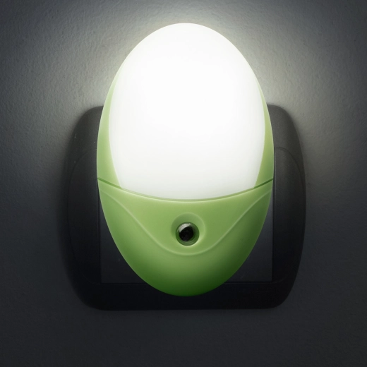 Phenom LED-Nachtorientierungslicht mit Lichtsensor, grün