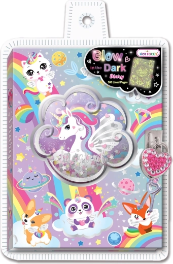 Geheimes Tagebuch mit Schloss Einhorn