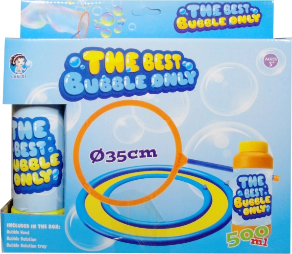 Set für Seifenblasen mit Fanghandschuh und Lösung