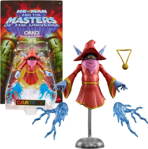 Mattel Masters of the Universe Origins Figur Orko 14 cm mit Zubehör
