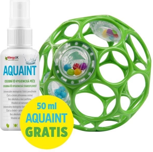 Oball Rassel 10 cm Seafoam + Aquaint Reinigungwasser 50 ml