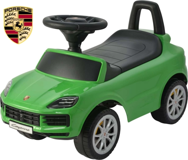 Kinder-Rutschfahrzeug Milly Mally Porsche Cayenne S, grün
