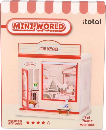 i-Total Mini World DIY Miniatur-Tierladen