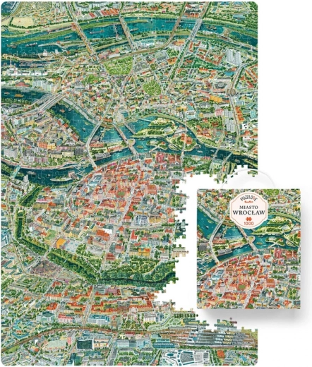 CzuCzu Puzzlove Stadt Breslau 1000 Teile