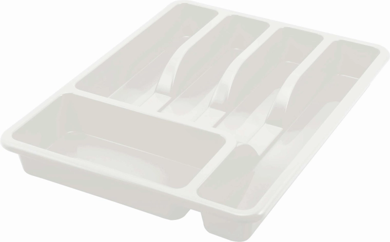 Kunststoff-Besteckkasten HEIDRUN 34 × 26 cm, Farbmix