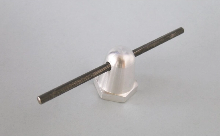 Jamara Aluminium-Spinner SW 22 mm M6 – 1 Stück