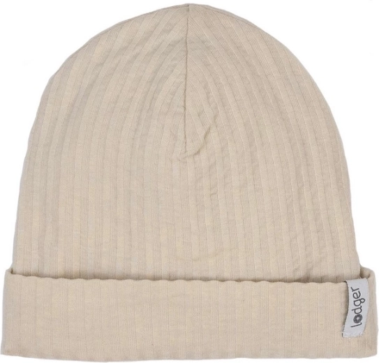 Lodger Beanie-Mütze Seersucker Birch 0–6 Monate