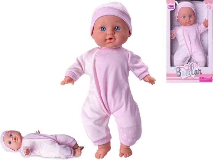 Puppe Baby 30 cm mit weichem Körper, rosa