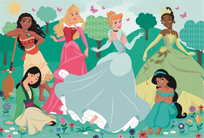 Maxi-Puzzle 104 Teile Disney Prinzessinnen