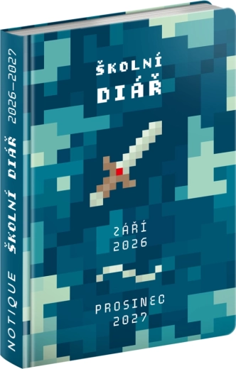 Schulkalender Gamer September 2026 – Dezember 2027, 9,8 × 14,5 cm