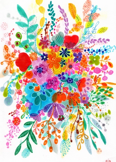 Enjoy Puzzle Blumenflut 1000 Teile