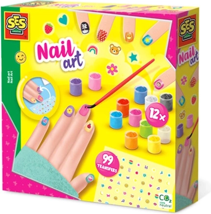 SES Nagelverzierungsset mit Aufklebern