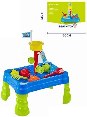 Spieltisch für Sand und Wasser, 20-teiliges Set