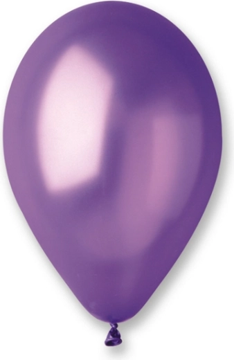 Metallische violette Luftballons 25 cm