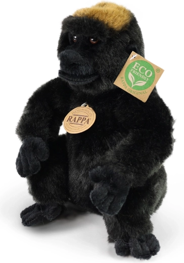 Rappa Plüschgorilla sitzend, 23 cm, Eco-Friendly