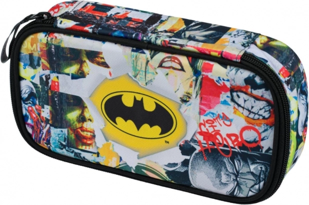 Schulmäppchen Etui mit Batman Comics Motiv