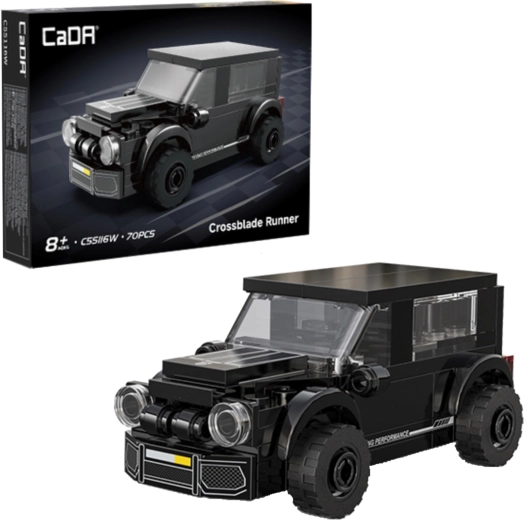 CaDA Baukasten Auto Crossblade Runner (70 Teile)