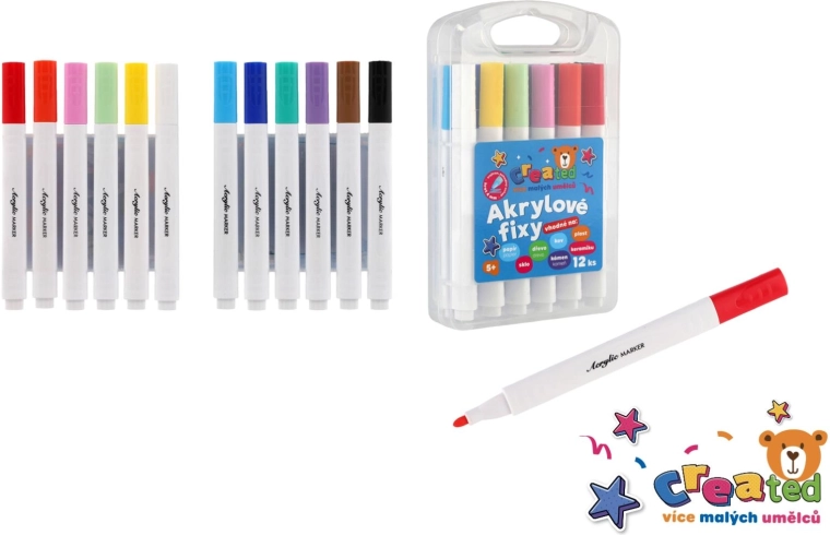 Acrylmarker Creative, Set 12 Stk.
