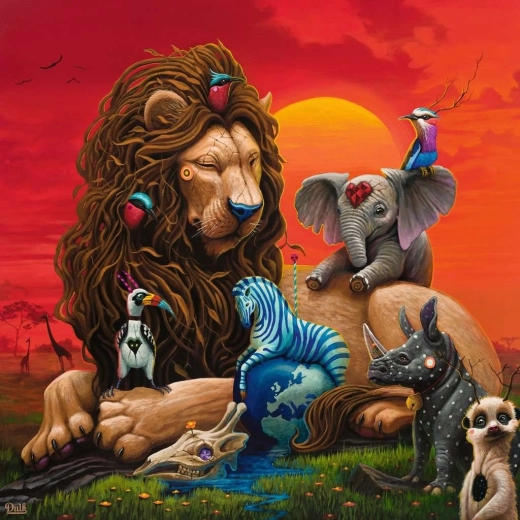 Ravensburger quadratisches Puzzle Hoffnung 500 Teile