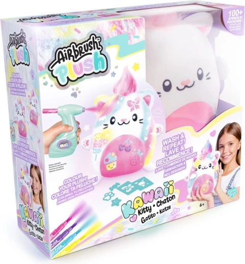 Kreativset Airbrush-Studio Kawaii-Katze