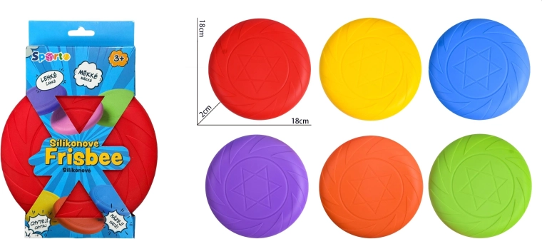 SPORTO Silikon-Frisbee