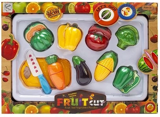 Gemüse und Obst – Schneideset - 1 Stück