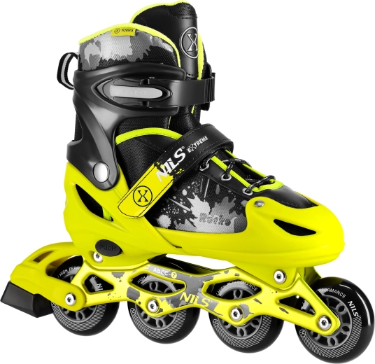 Inline-Skates NILS Extreme Rocko gelb