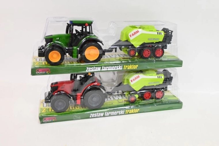 Traktor mit landwirtschaftlicher Maschine - 1 Stück