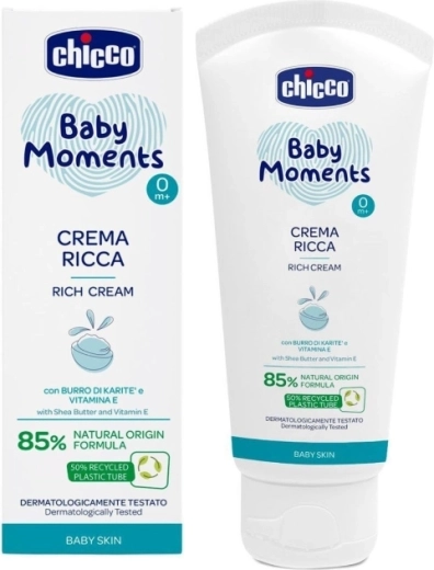 Chicco Baby Moments nährende Creme für Kinder 100 ml