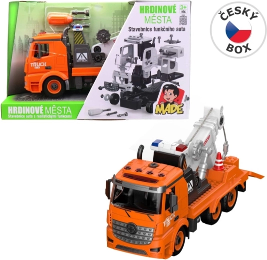 Autokran mit Licht und Sound 30 cm - 1 Stück