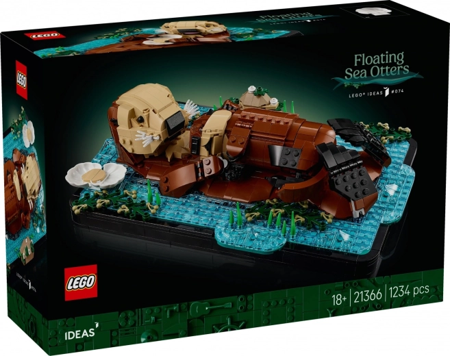 LEGO Ideas Schwimmende Otter