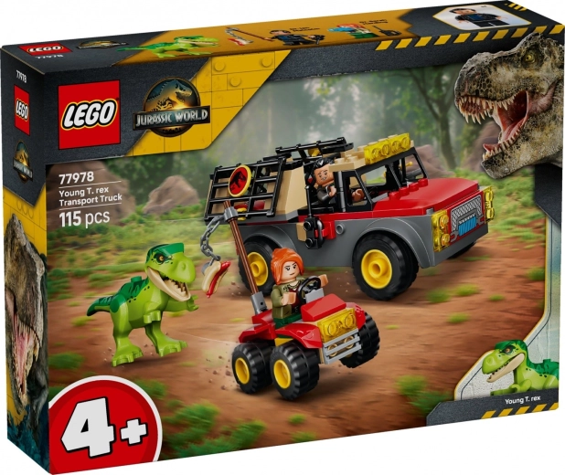 LEGO Jurassic World Transport-LKW mit Baby-T. rex