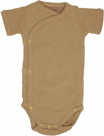 Lodger Baby-Body mit kurzen Ärmeln Ciumbelle Honey, Größe 68