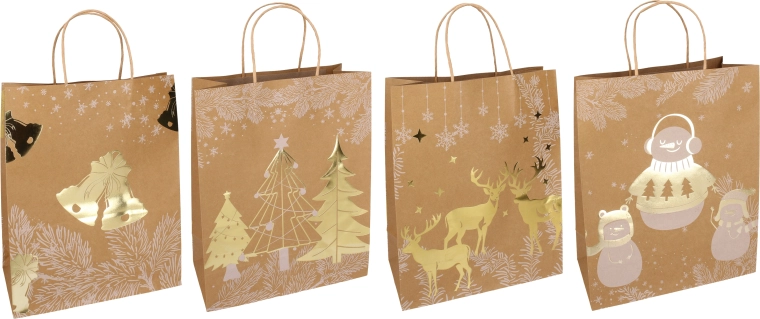 Weihnachtliche Geschenktüte XS - 1 Stück