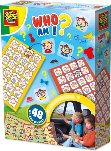 Reisespiel Wer bin ich? mit Fensterstickern