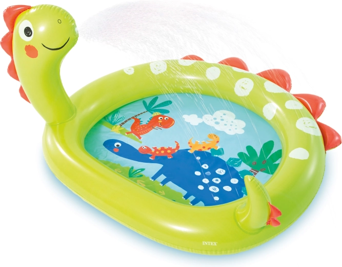Aufblasbares Kinderbecken Intex Dinosaurier mit Fontäne