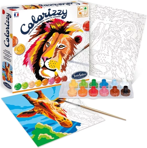 Sentosphere Colorizzy Savanne – Malen nach Zahlen