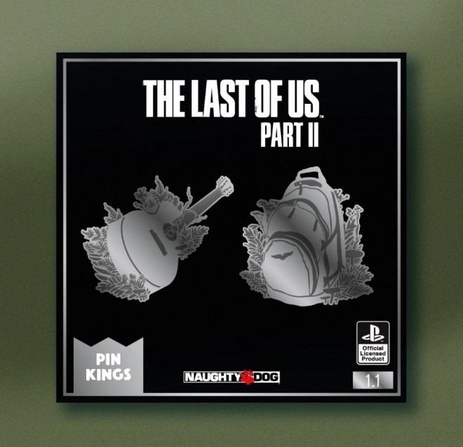 The Last of Us Anstecknadeln – Set aus 2 Metallpins